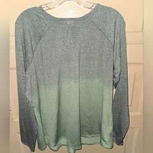 Marmot Green Gradient Cabrillo Active Long Sleeve Top EUC Size: 2X